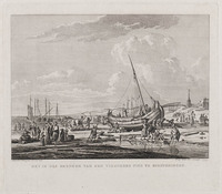 KG 07570
<br/>
Het in zee brengen van een visschers pink te Scheveningen
<br/>
<em>Fargue, Paulus Constantijn la (1729-1782)</em>